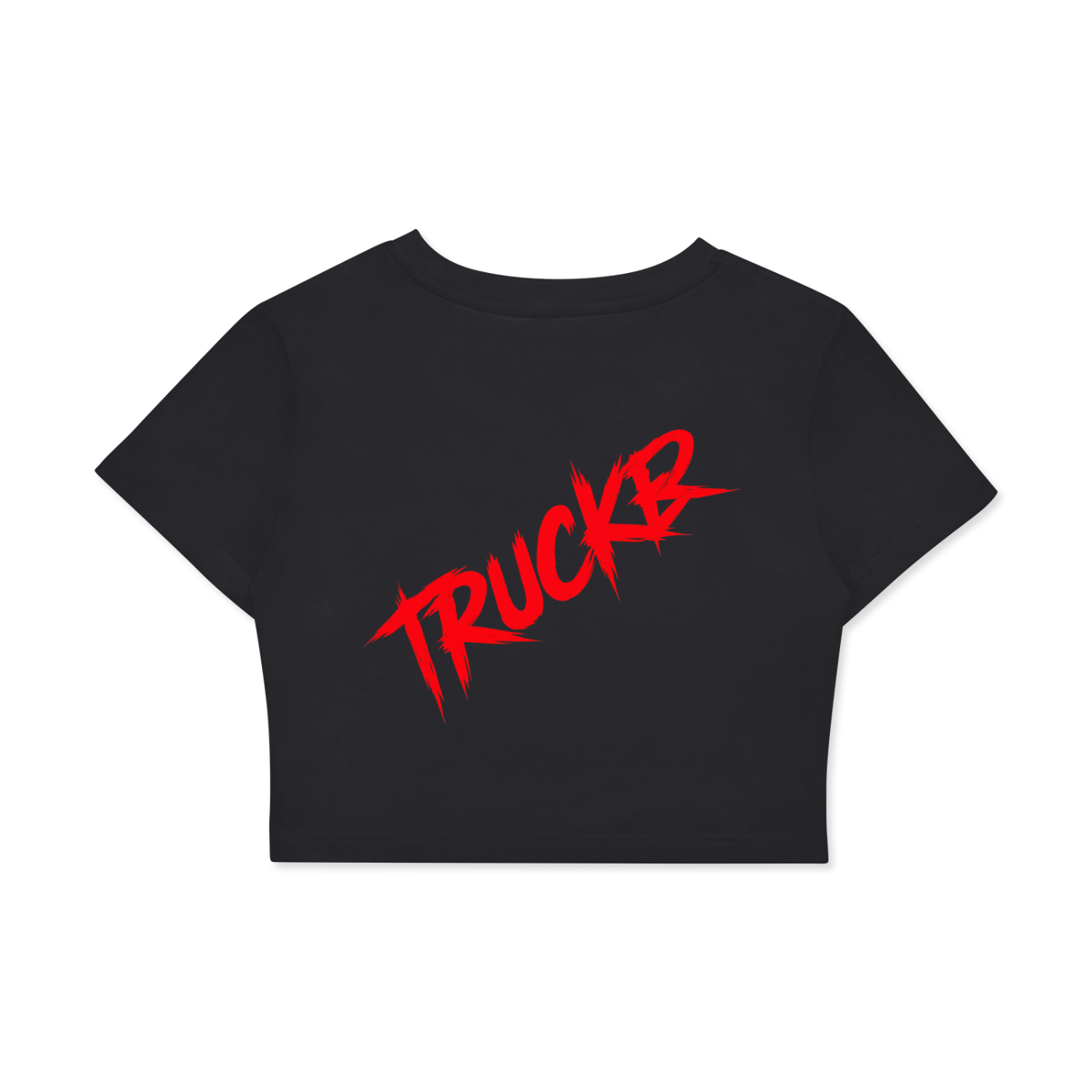 Fitted Crop Cotton T-Shirt