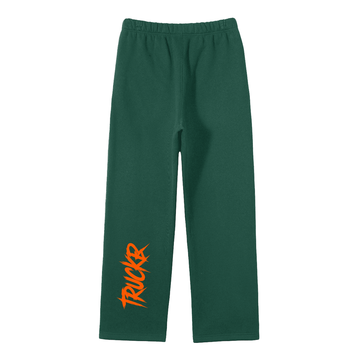 Unisex Solid Color Fleece Straight Leg Pants