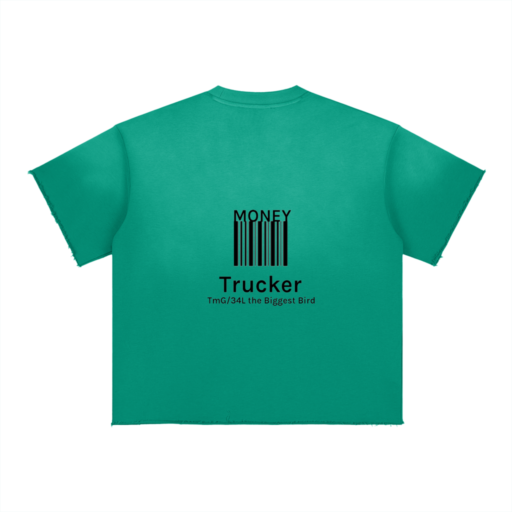 Sun Fade Raw Edge T-Shirt