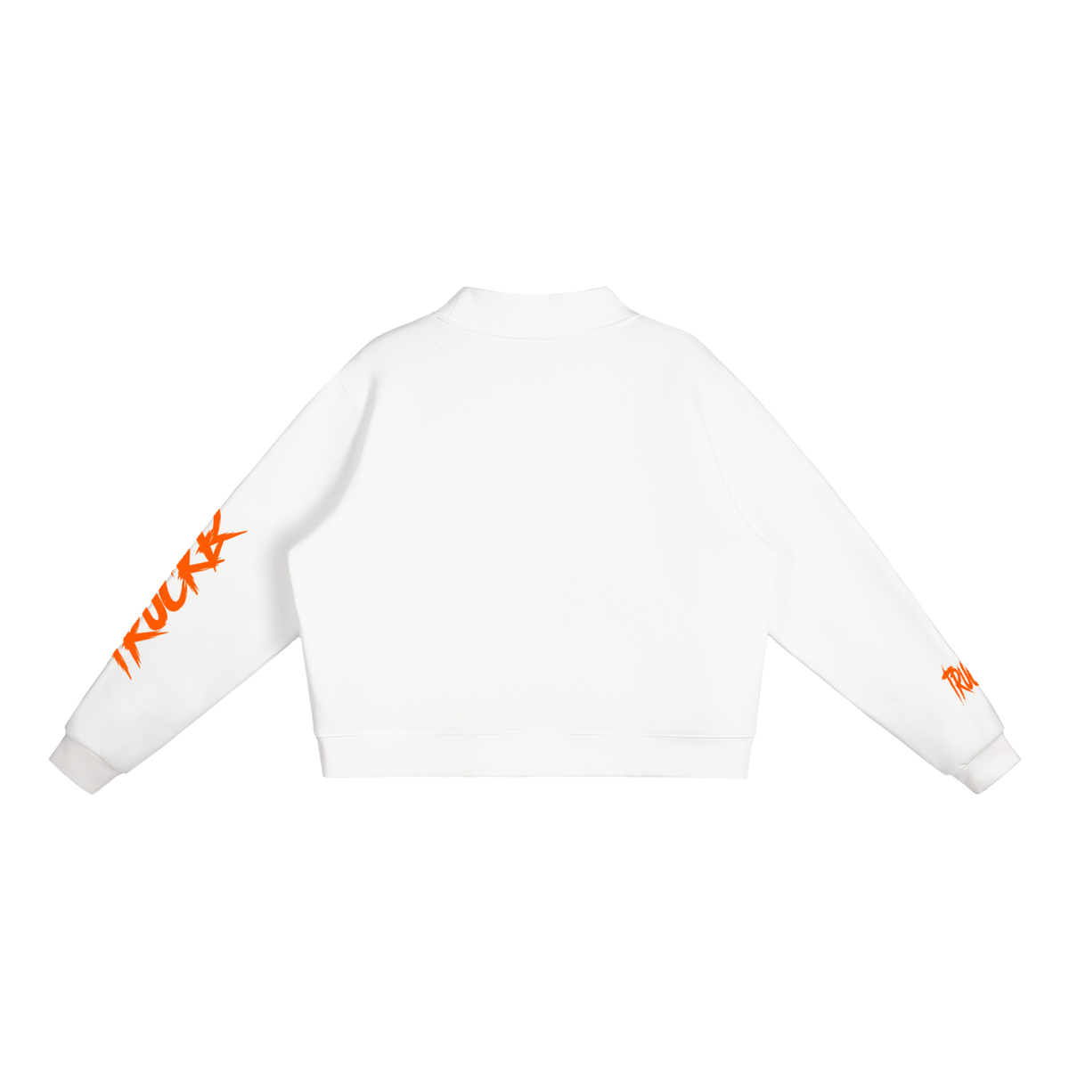Essential Fleece Mock-Neck Crew Sweatshirt