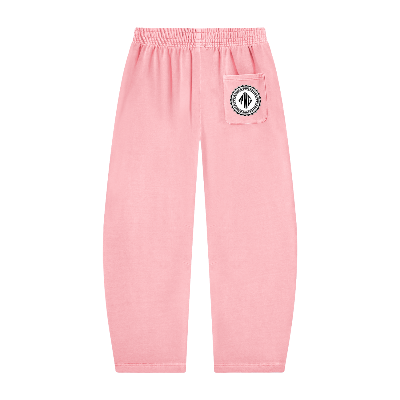 Unisex Vintage Washed Barrel Leg Sweatpants