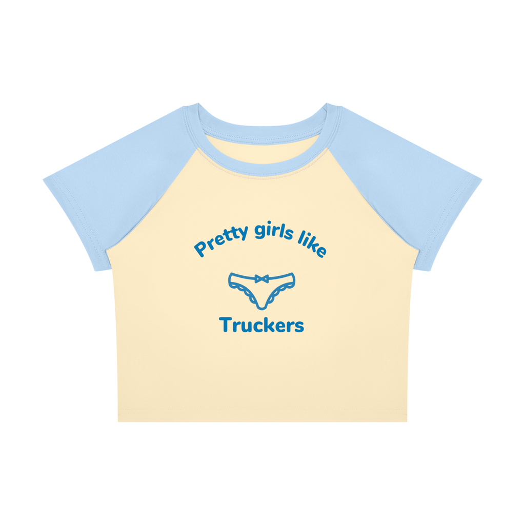 Women’s Raglan Color Block Baby T-Shirt