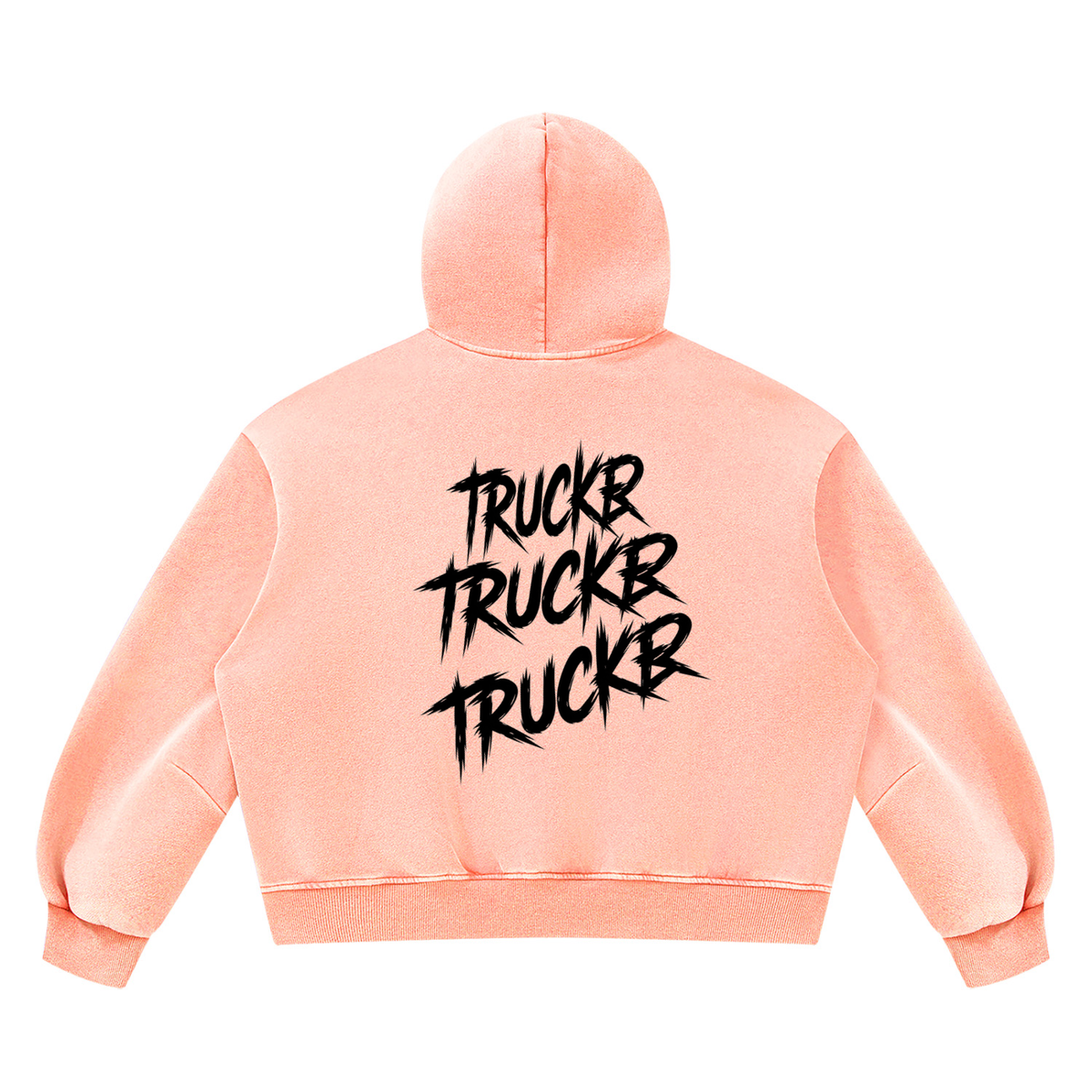 Unisex Vintage Wash Boxy Fleece Hoodie