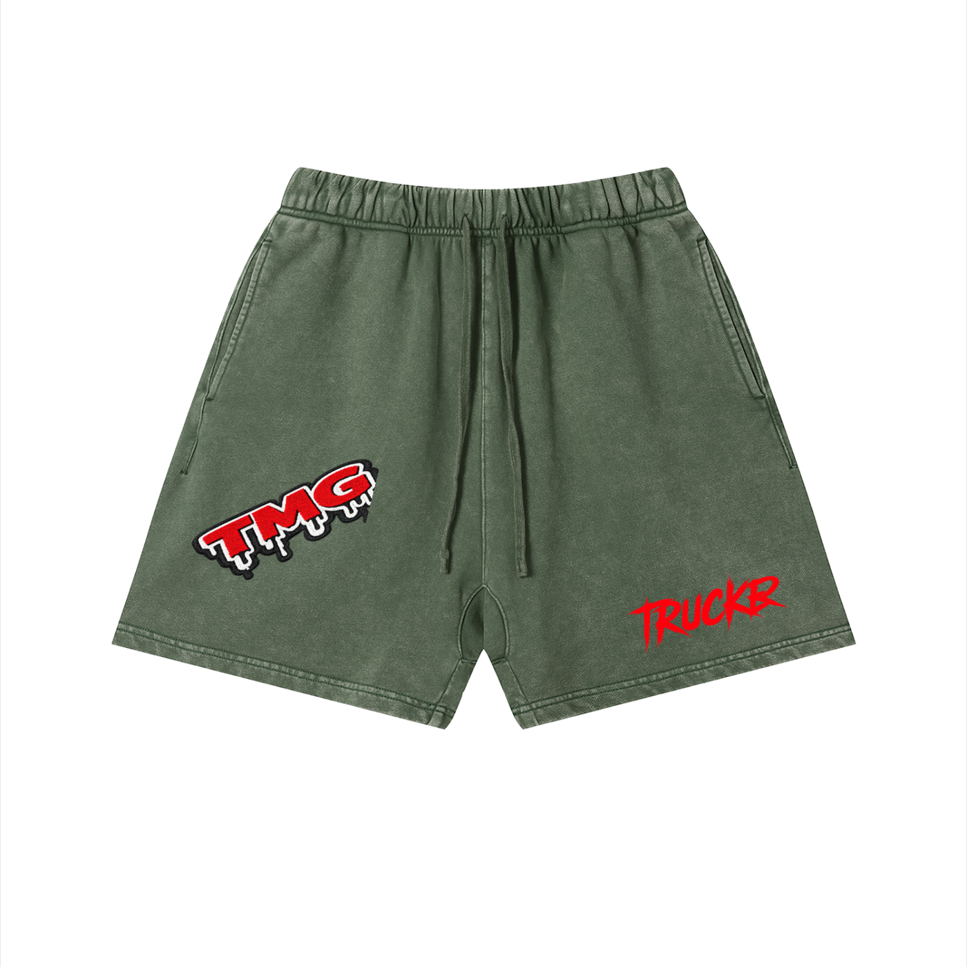 Unisex Vintage Wash Cotton Shorts