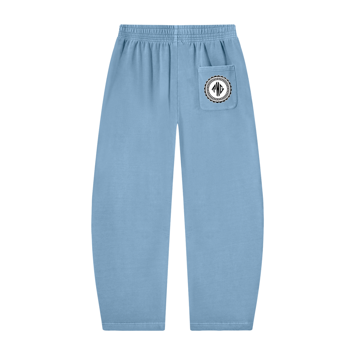 Unisex Vintage Washed Barrel Leg Sweatpants