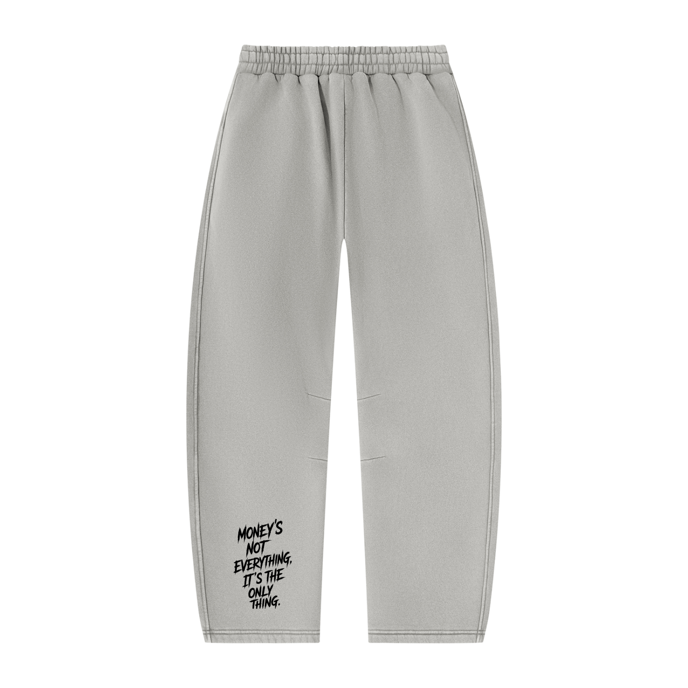 Unisex Vintage Wash Barrel Leg Fleece Sweatpants