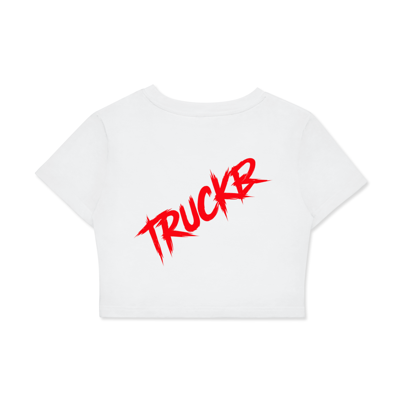 Fitted Crop Cotton T-Shirt