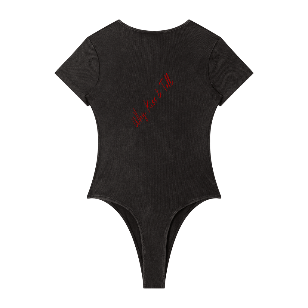 Women's Mineral Wash Crewneck Bodysuit