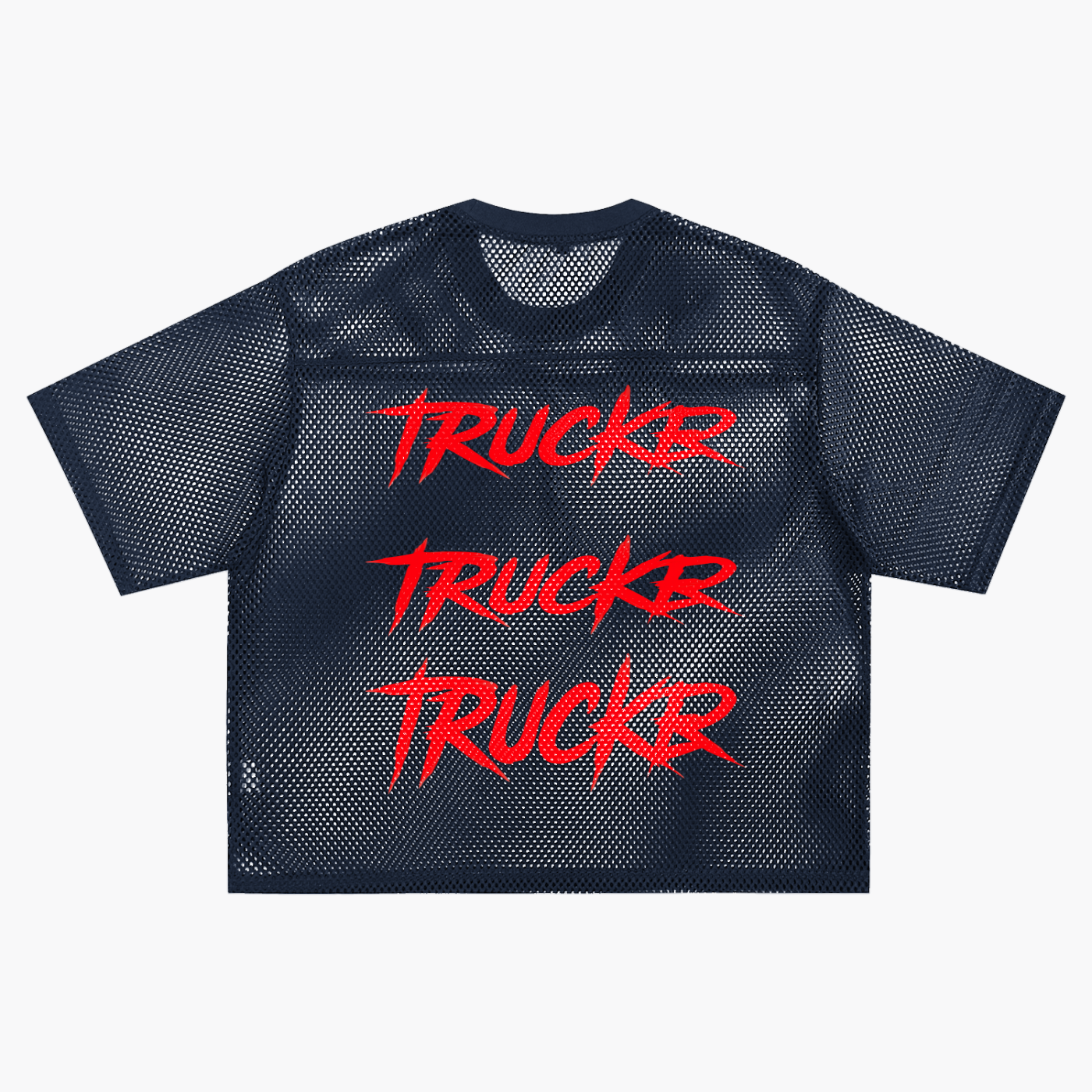 See-through Boxy Net T-Shirt