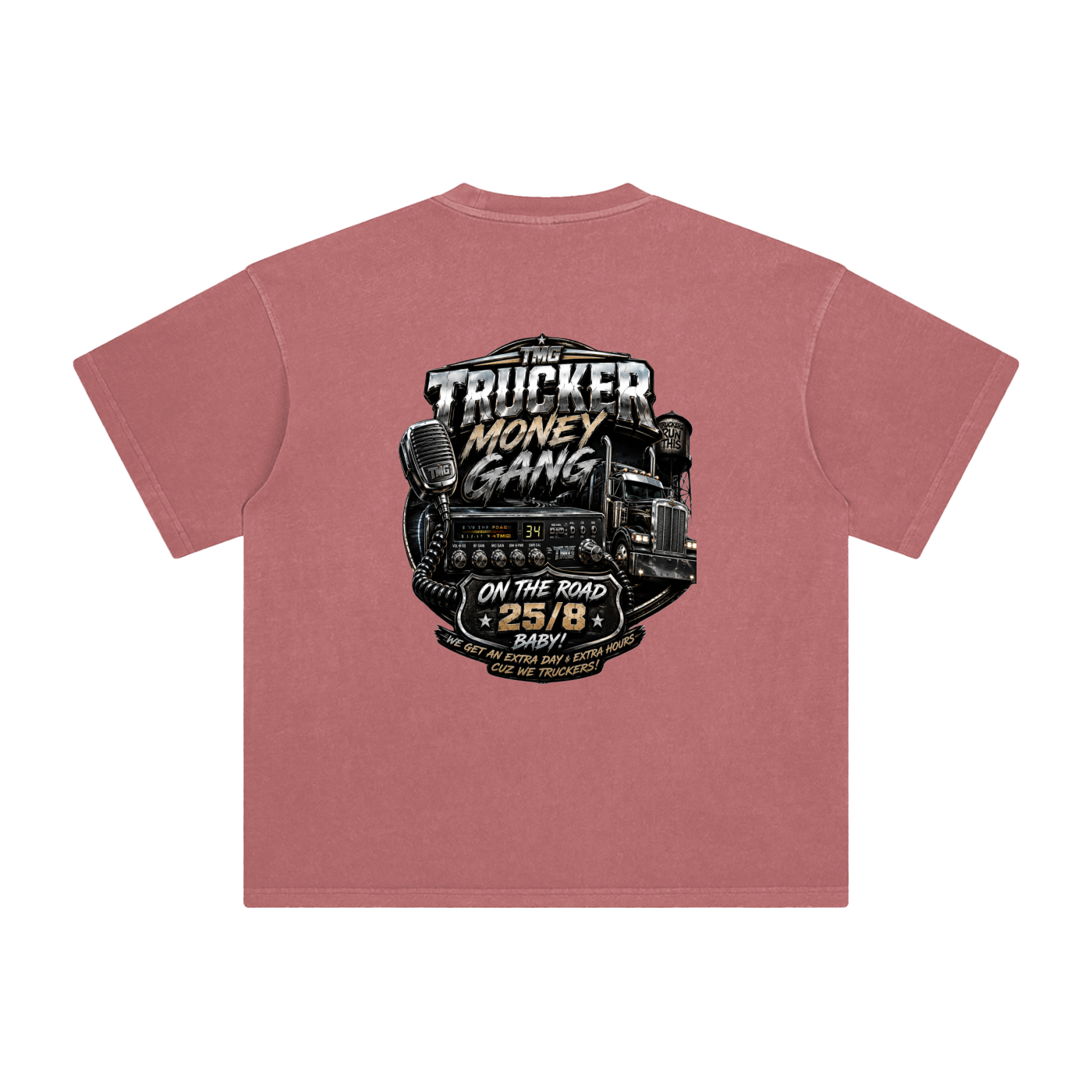 Enzyme Washed T-Shirt