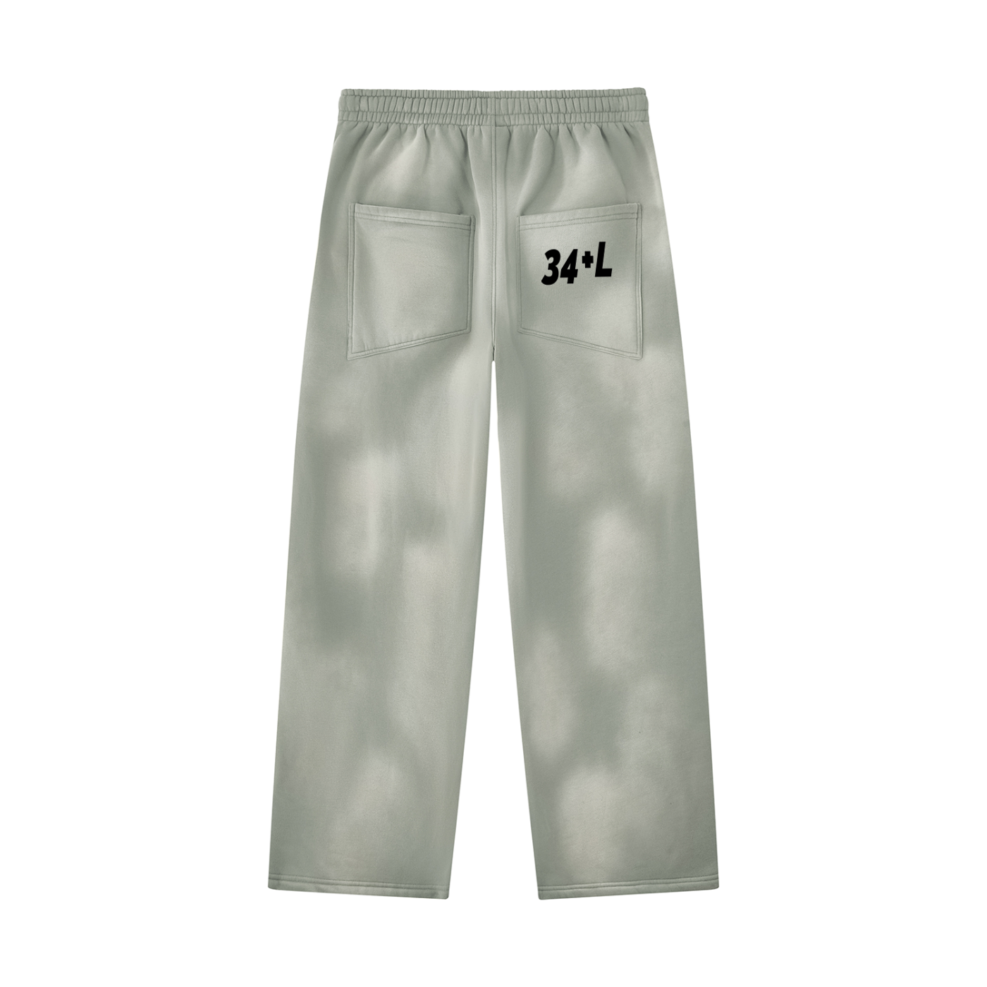 Unisex Sunfade Wide Leg Fleece Sweatpants