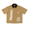 Unisex Color Block Short Sleeve Shirt