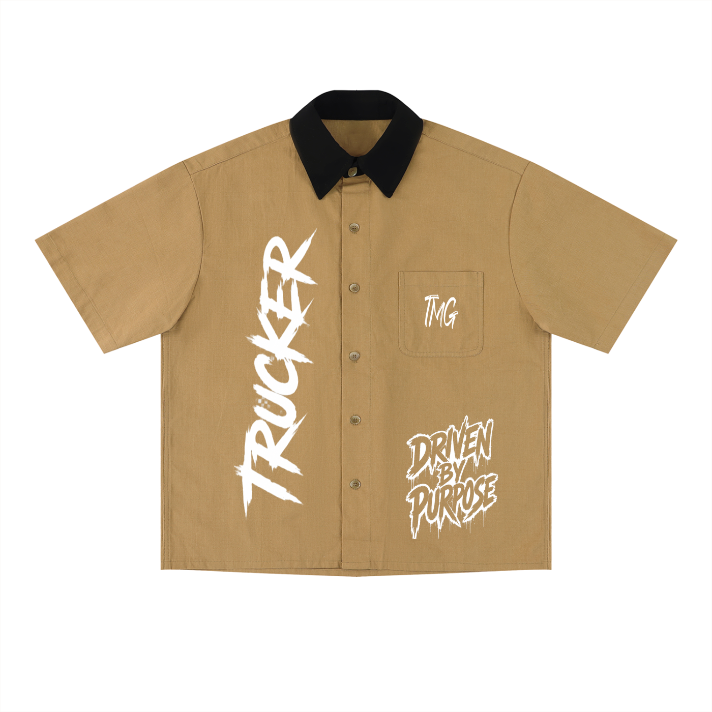 Unisex Color Block Short Sleeve Shirt