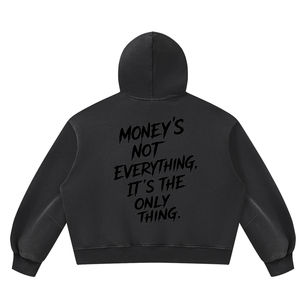 Unisex Vintage Wash Boxy Fleece Hoodie
