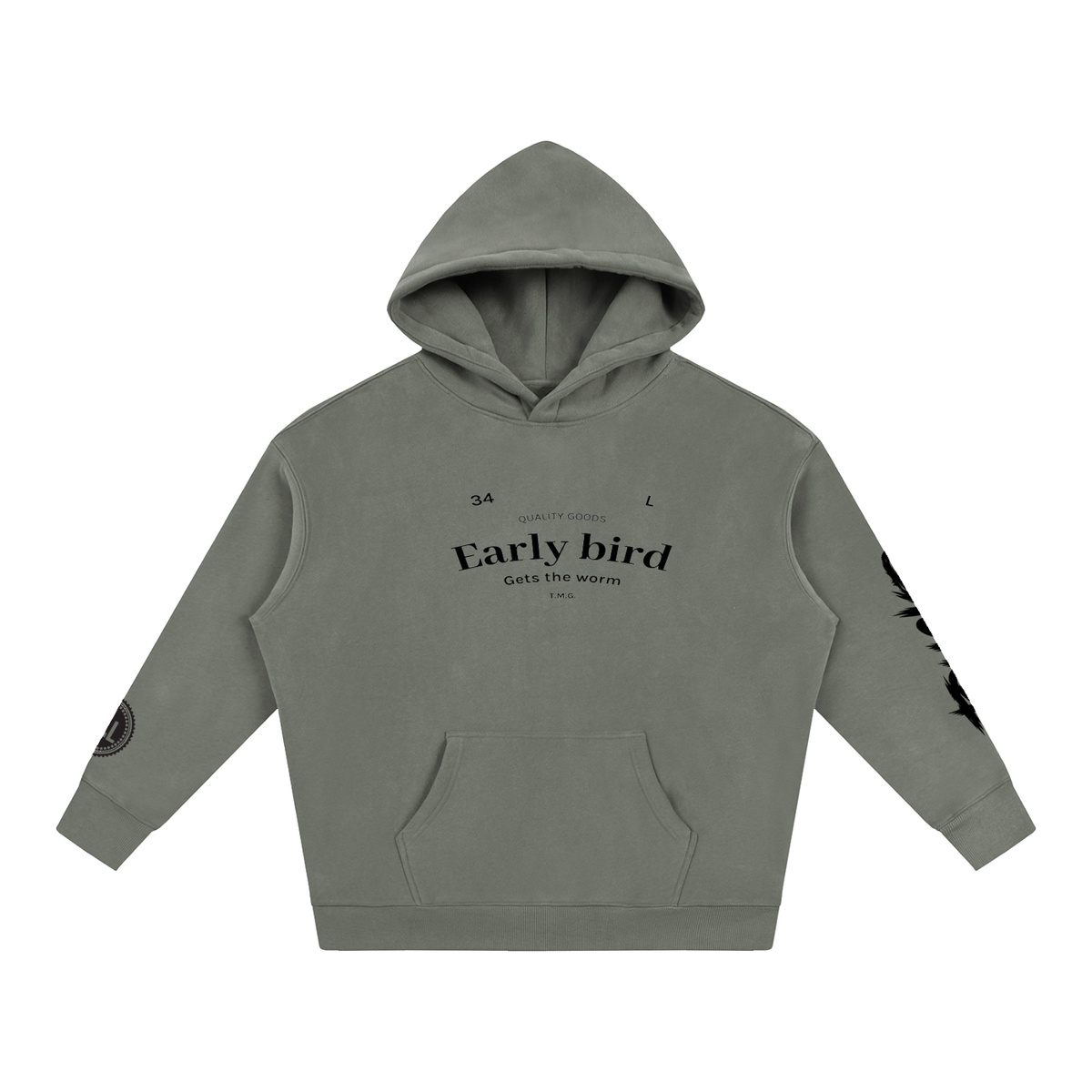 Oversize Fleeced Hoodie