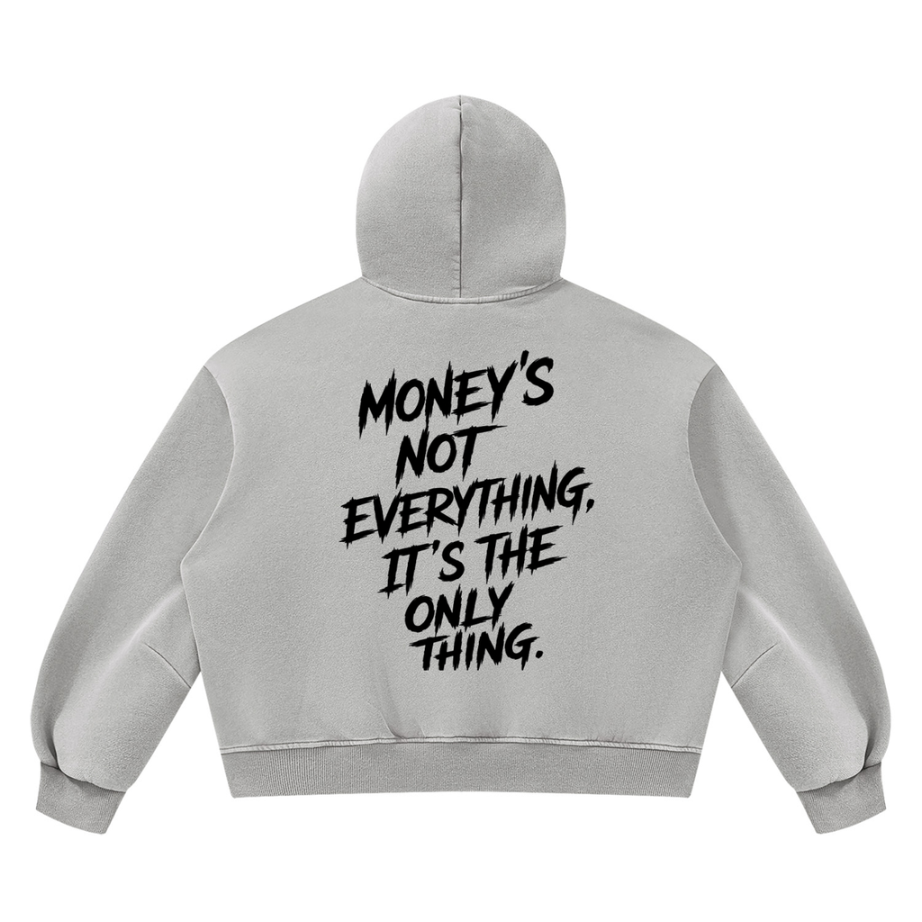 Unisex Vintage Wash Boxy Fleece Hoodie