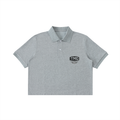 Essential Cropped Polo Shirt