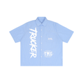Striped Boxy Short Sleeve Shirt