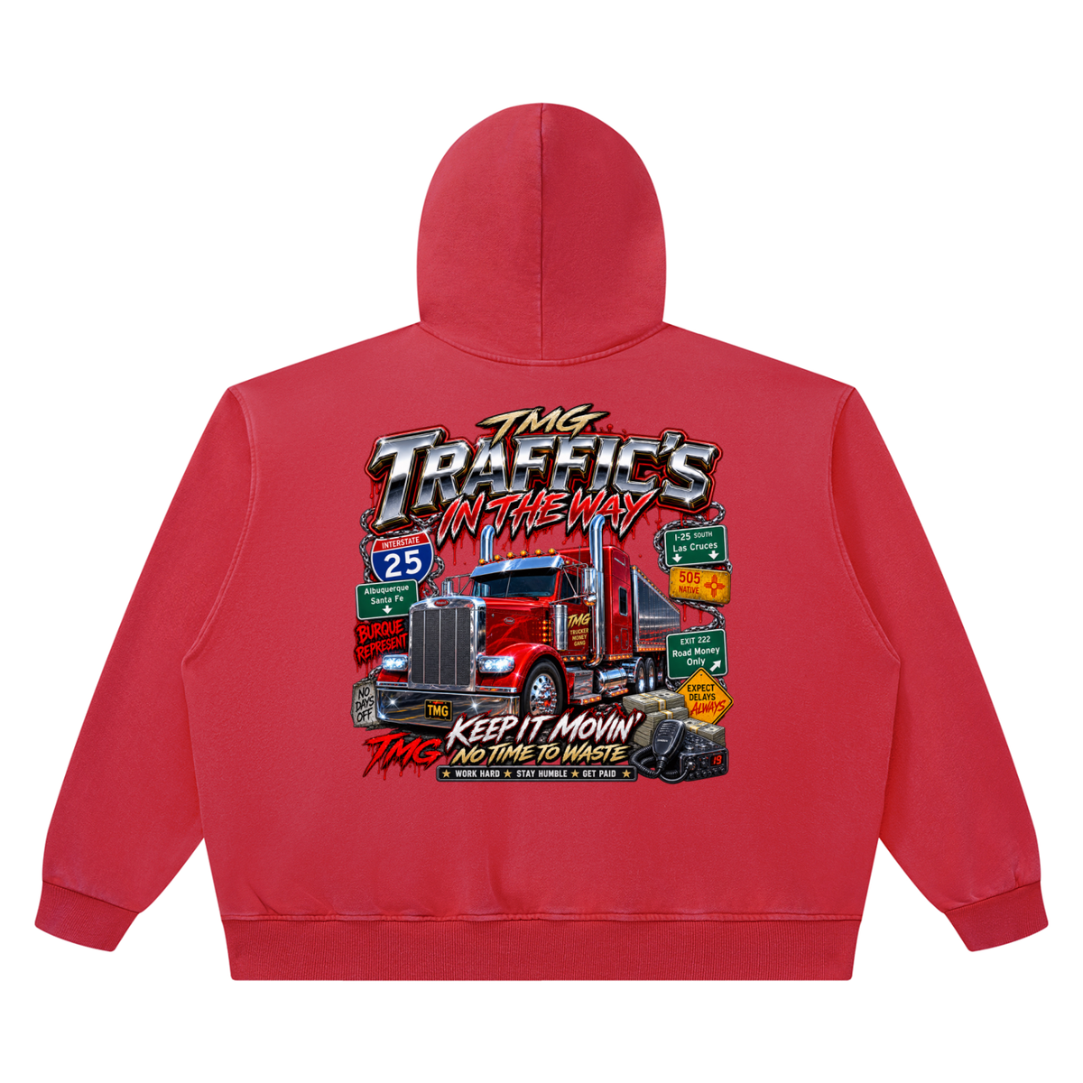 Unisex Heavyweight Vintage Wash Boxy Hoodie