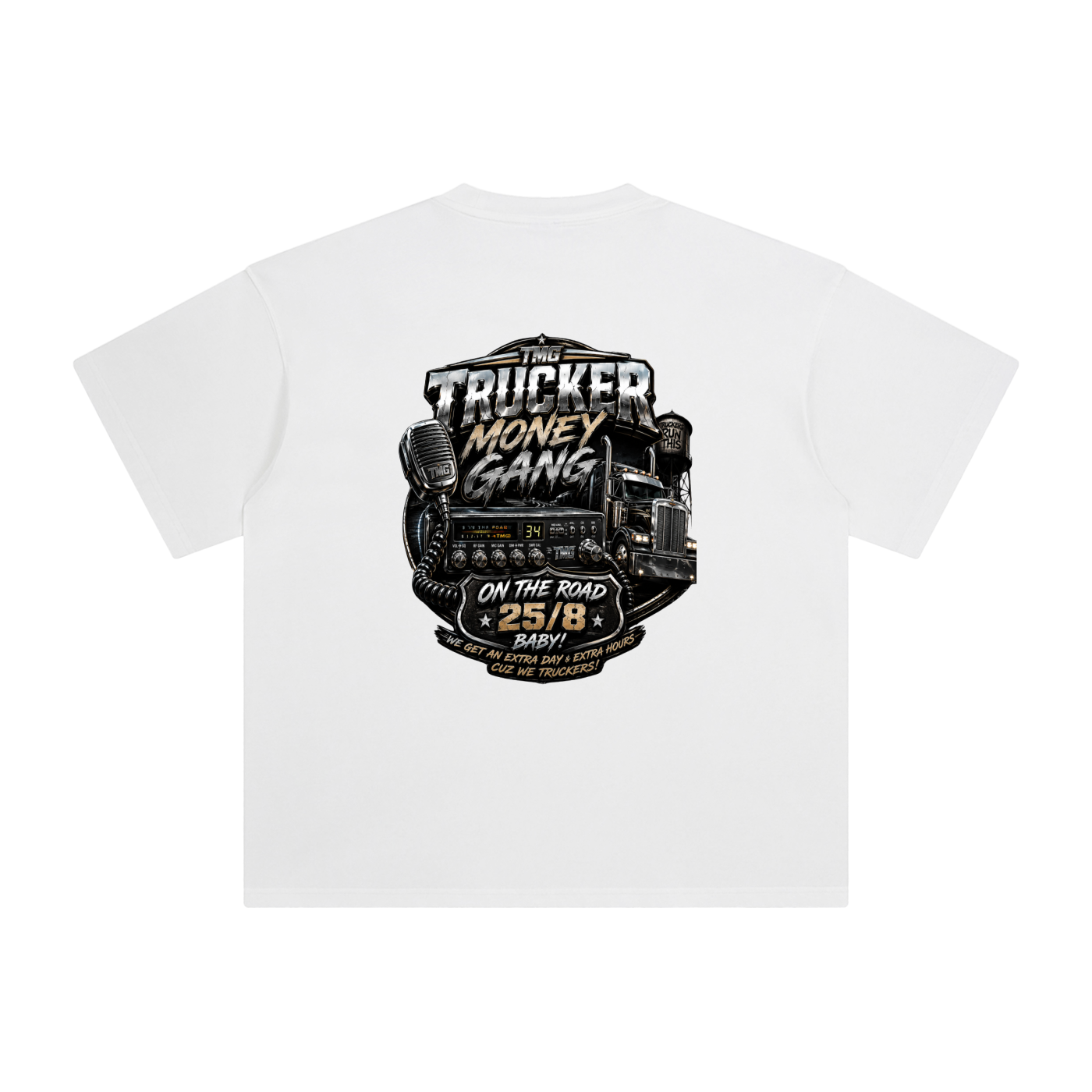 Enzyme Washed T-Shirt