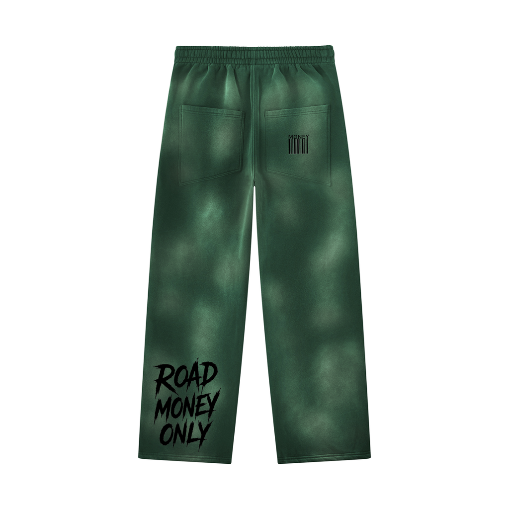Unisex Sunfade Wide Leg Fleece Sweatpants