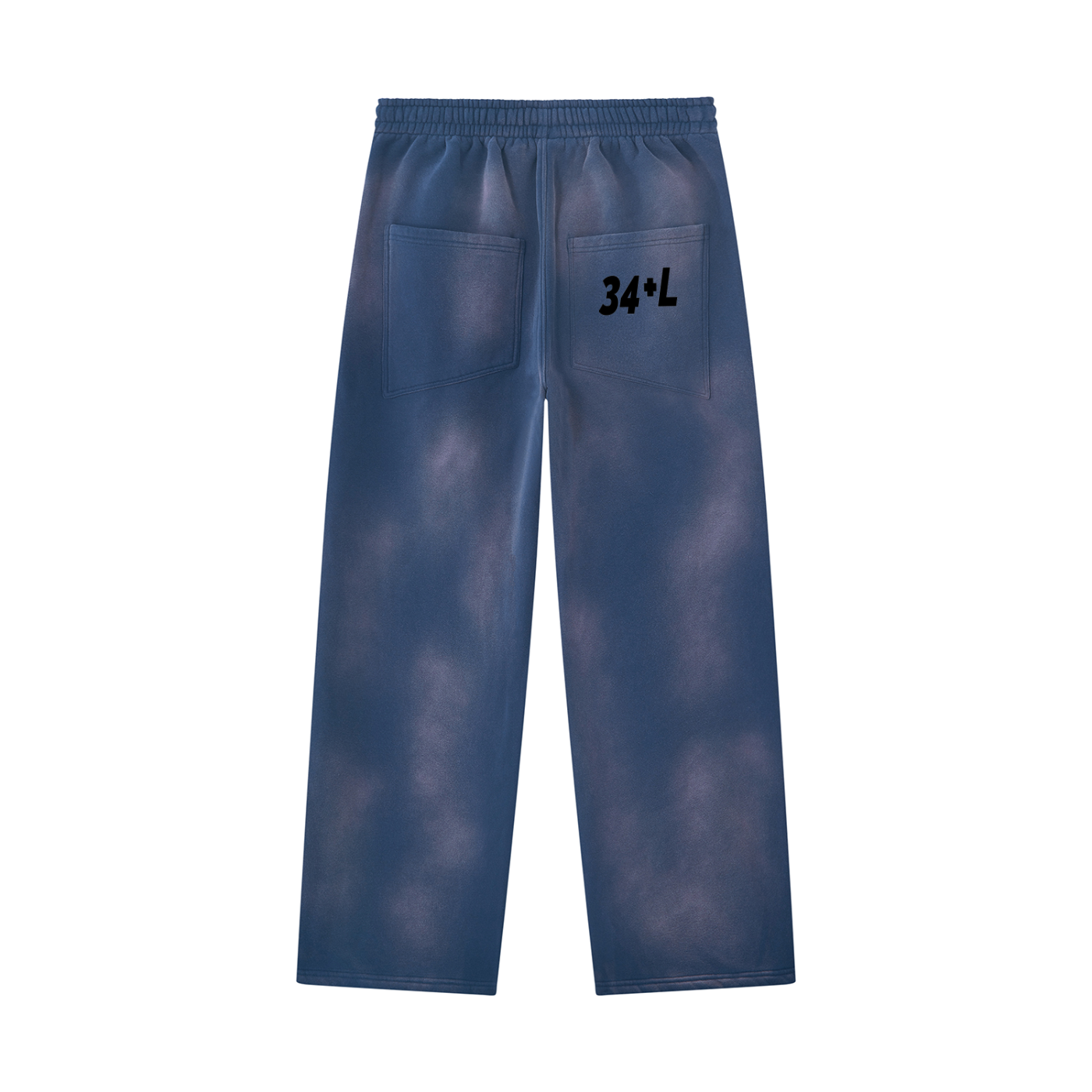 Unisex Sunfade Wide Leg Fleece Sweatpants