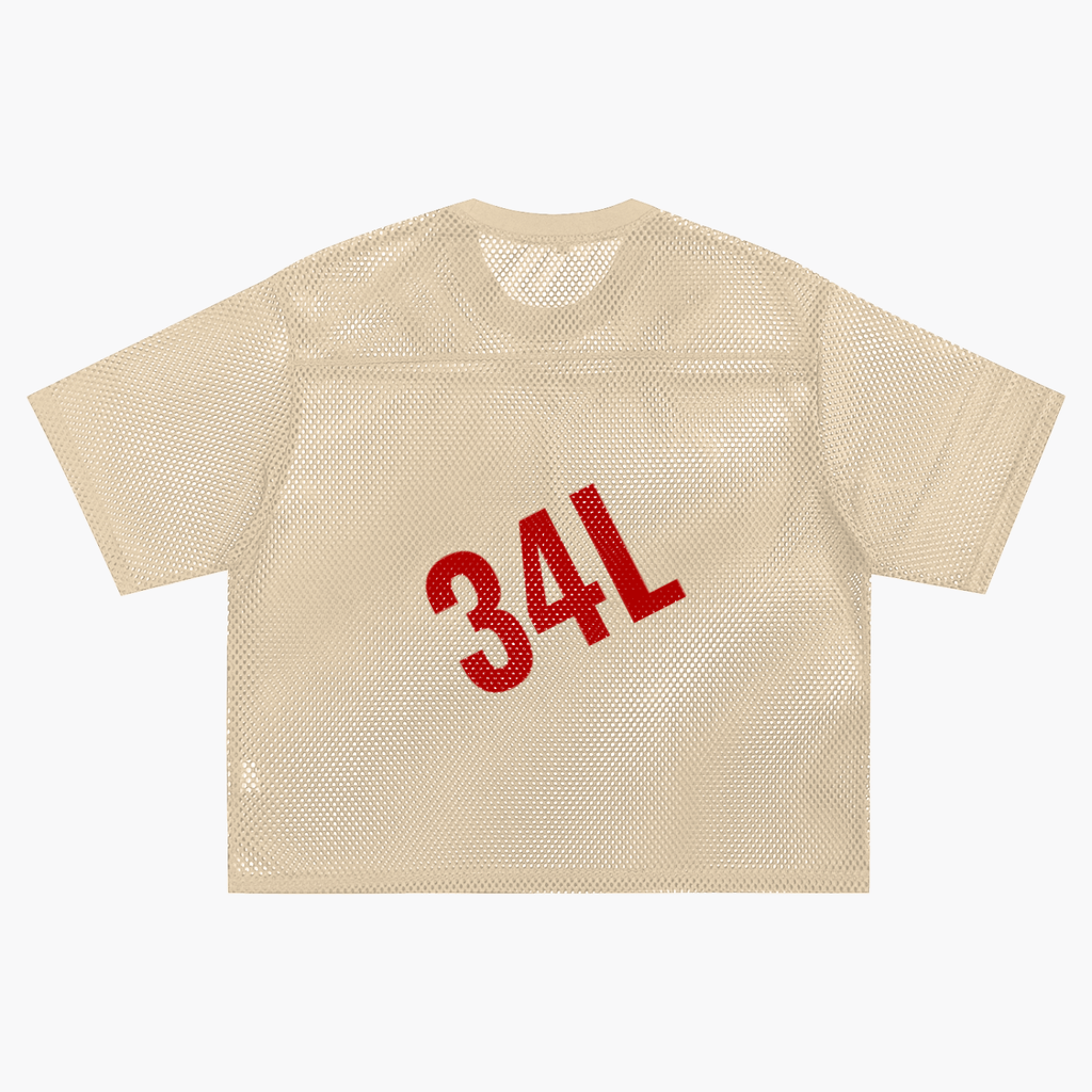 See-through Boxy Net T-Shirt