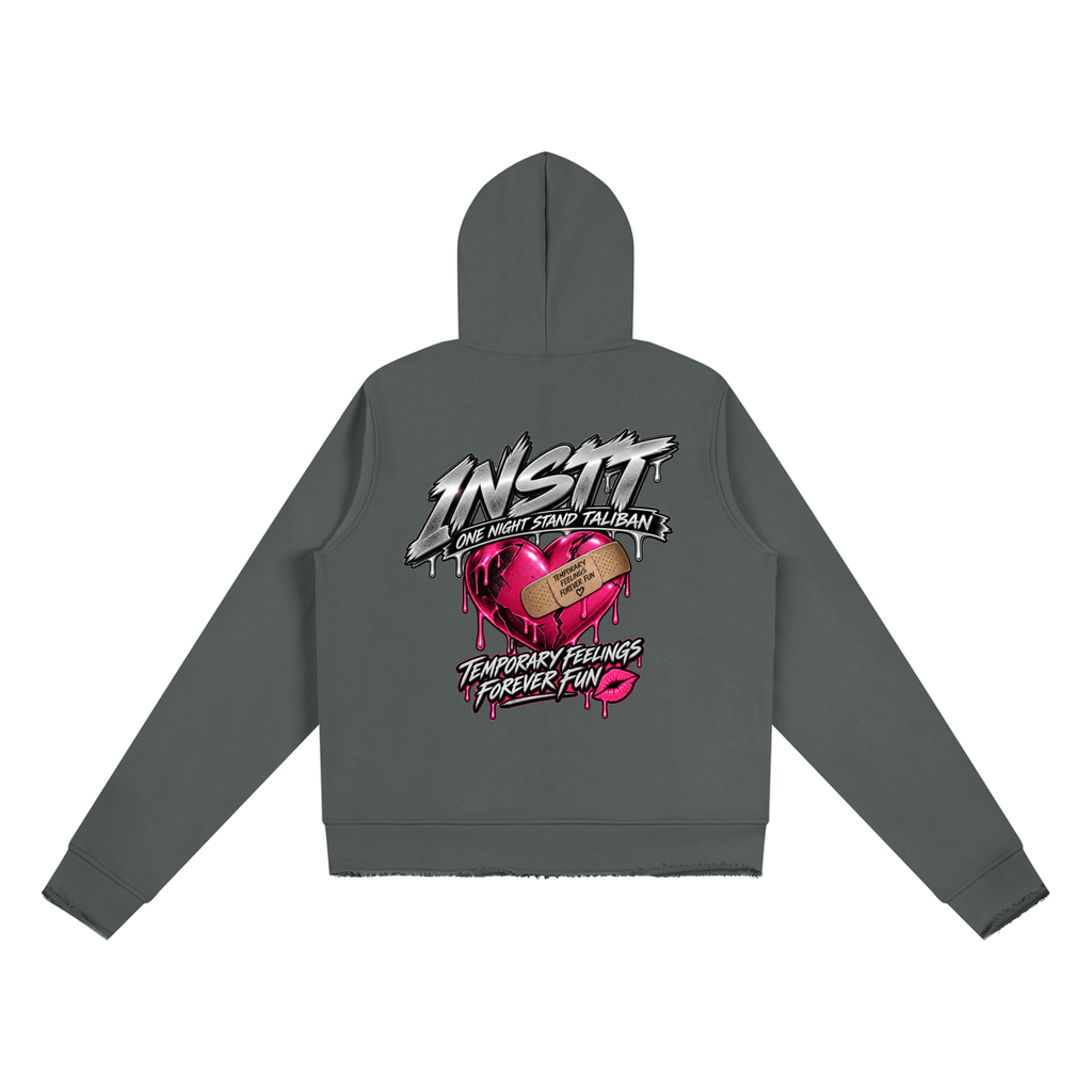 Women’s Raw Edge Full Zip Hoodie