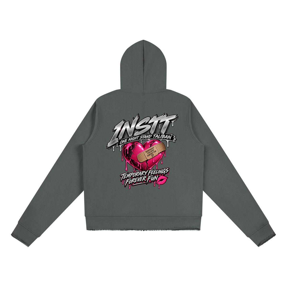 Women’s Raw Edge Full Zip Hoodie