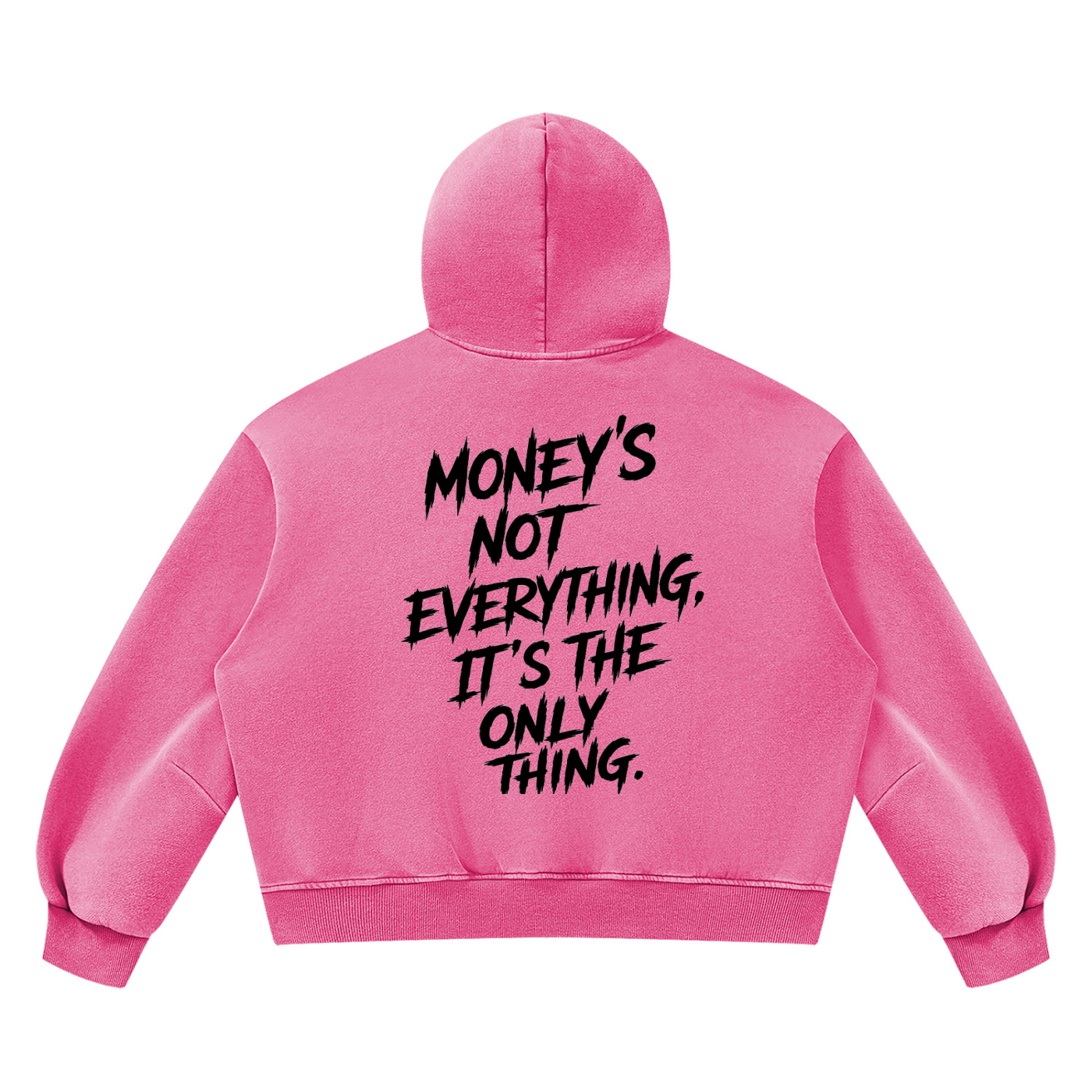 Unisex Vintage Wash Boxy Fleece Hoodie